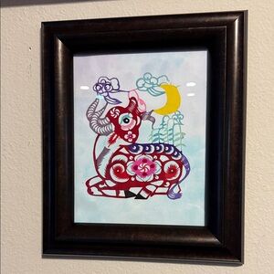 Framed Chinese Zodiac Art Print